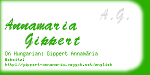 annamaria gippert business card