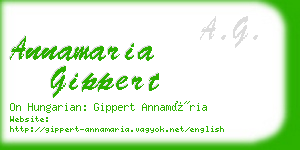 annamaria gippert business card